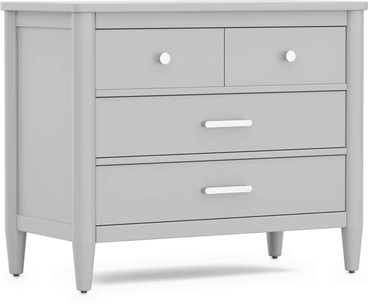 Kids Modern Colors Light Gray Loft Chest - Thumbnail - Image 2