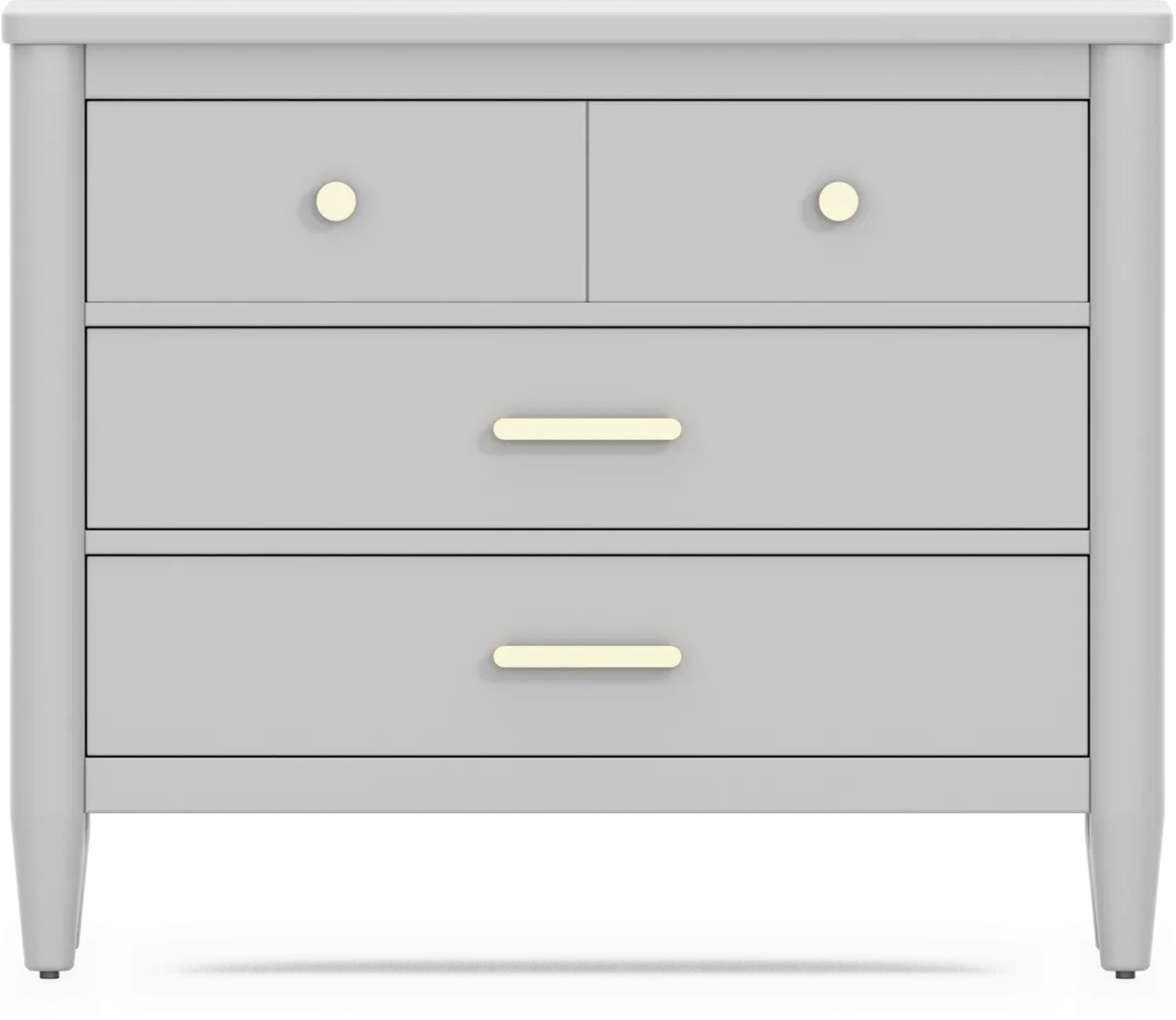 Kids Modern Colors Light Gray Loft Chest - Thumbnail - Image 4