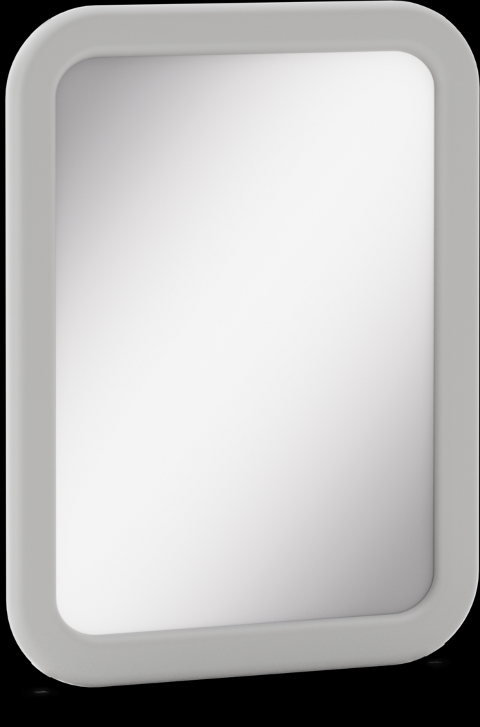 Kids Modern Colors Light Gray Mirror - Thumbnail - Image 3
