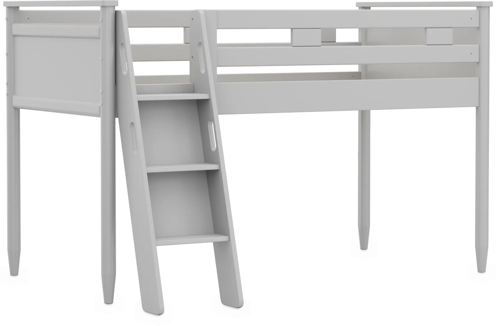 Kids Modern Colors Light Gray Twin Loft - Thumbnail - Image 4