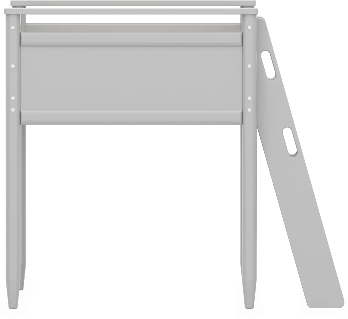 Kids Modern Colors Light Gray Twin Loft - Image 6