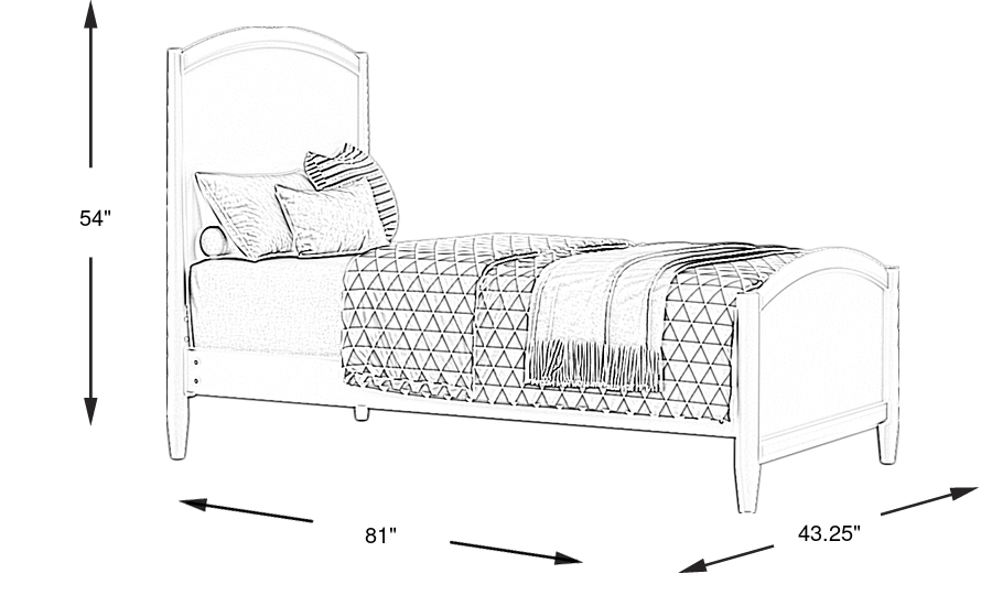 Dimension Image. Please refer to the Dimension Tab on this page for dimension details.