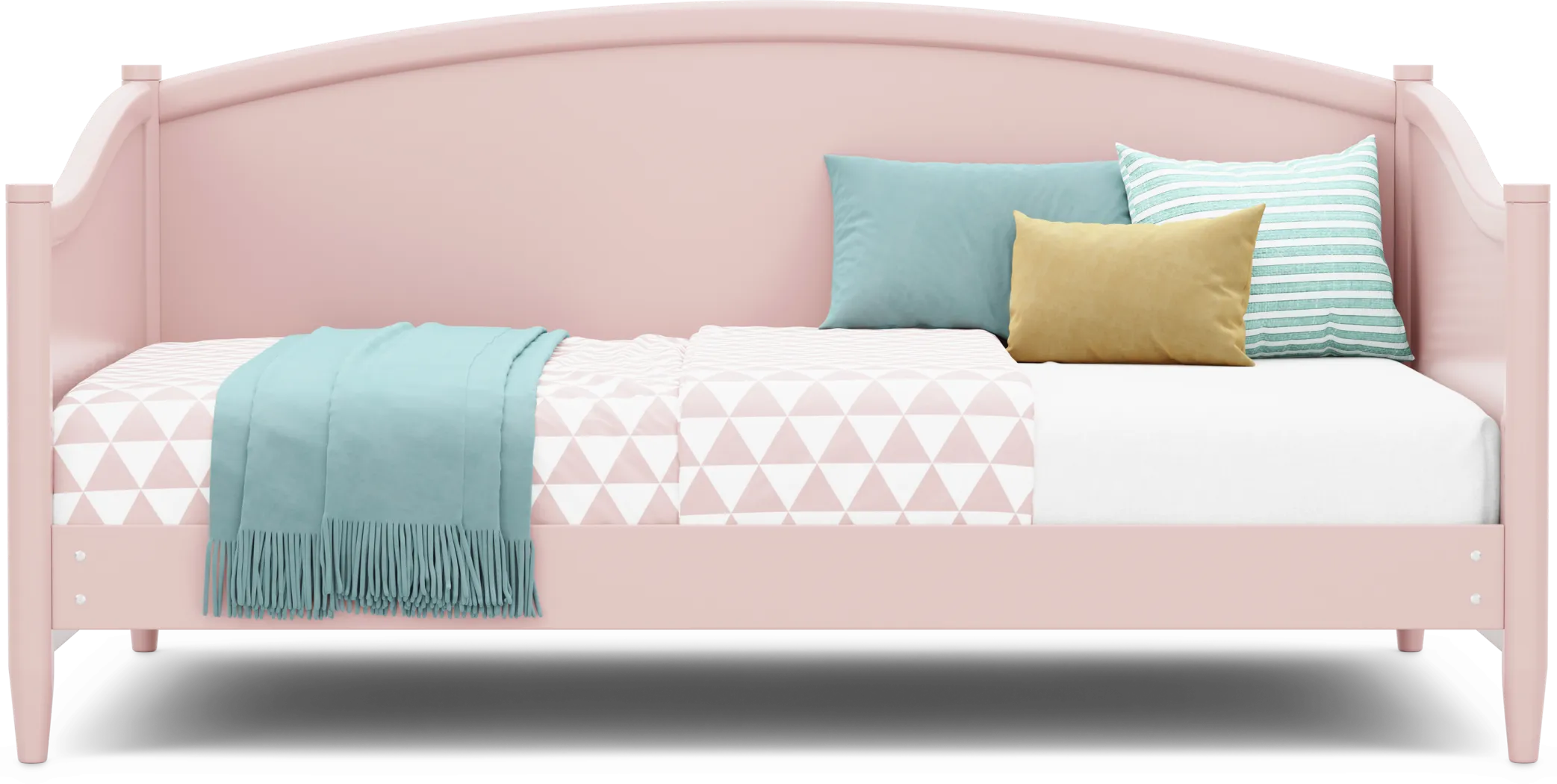 Kids Modern Colors Pink Full Daybed - Thumbnail - Image 2