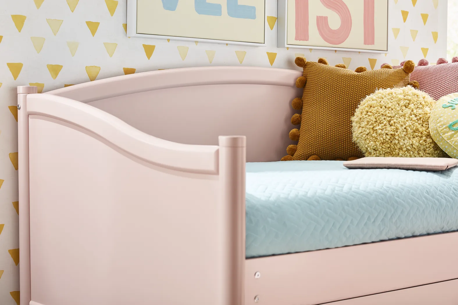 Kids Modern Colors Pink Full Daybed - Image 9
