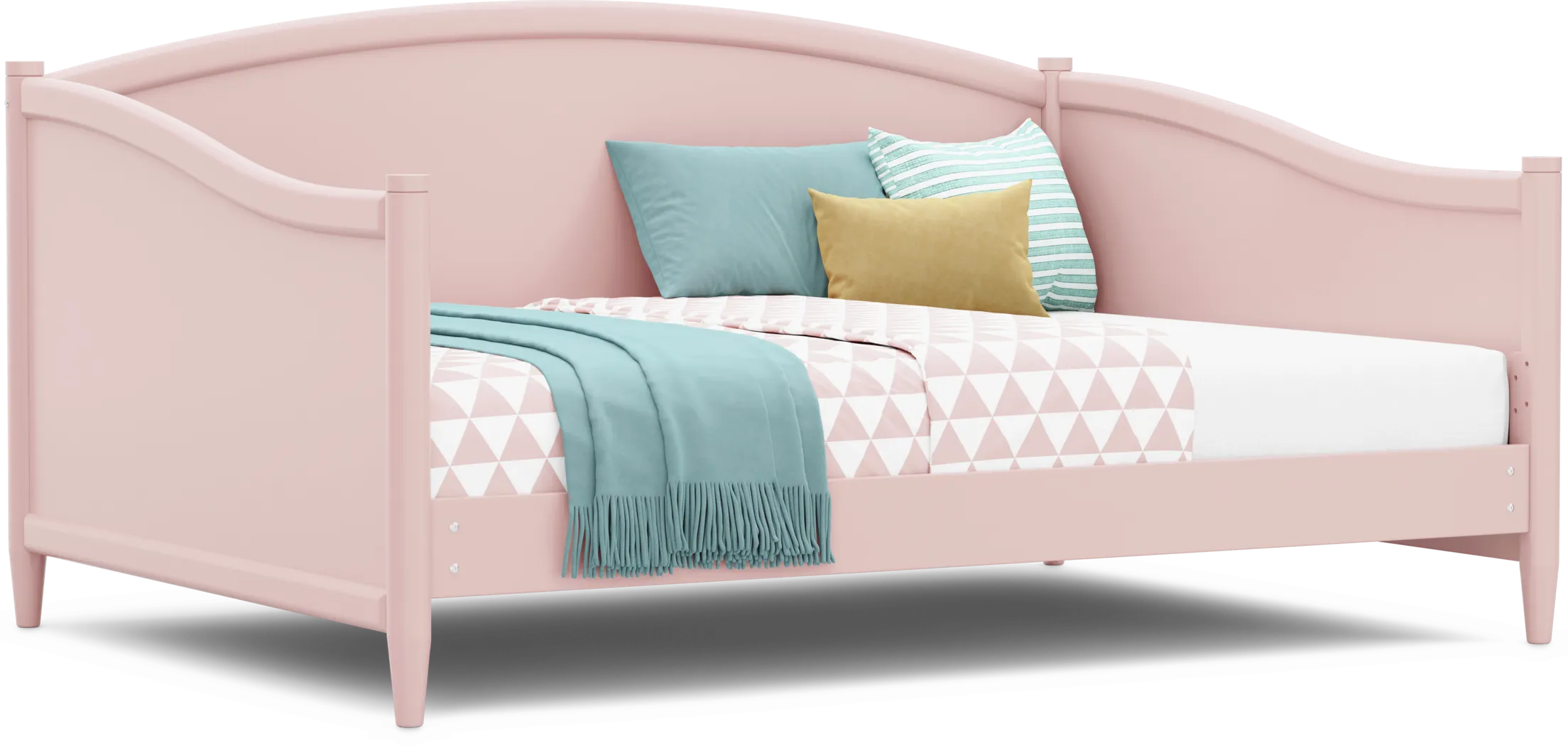 Kids Modern Colors Pink Full Daybed - Thumbnail - Image 1