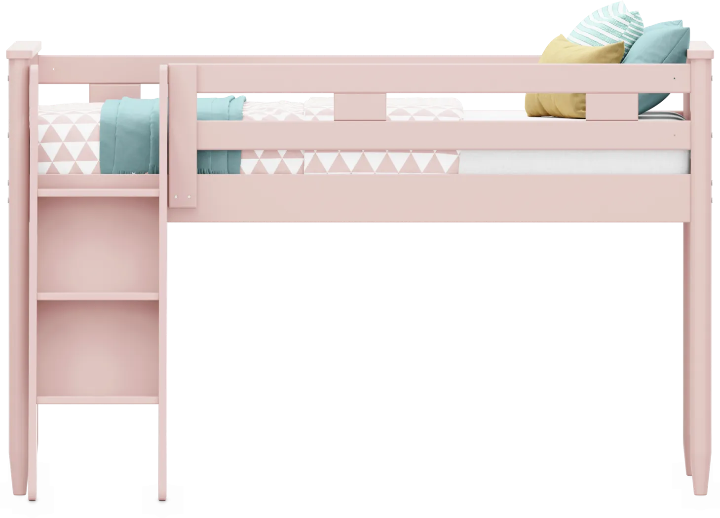 Kids Modern Colors Pink Full Loft - Thumbnail - Image 2