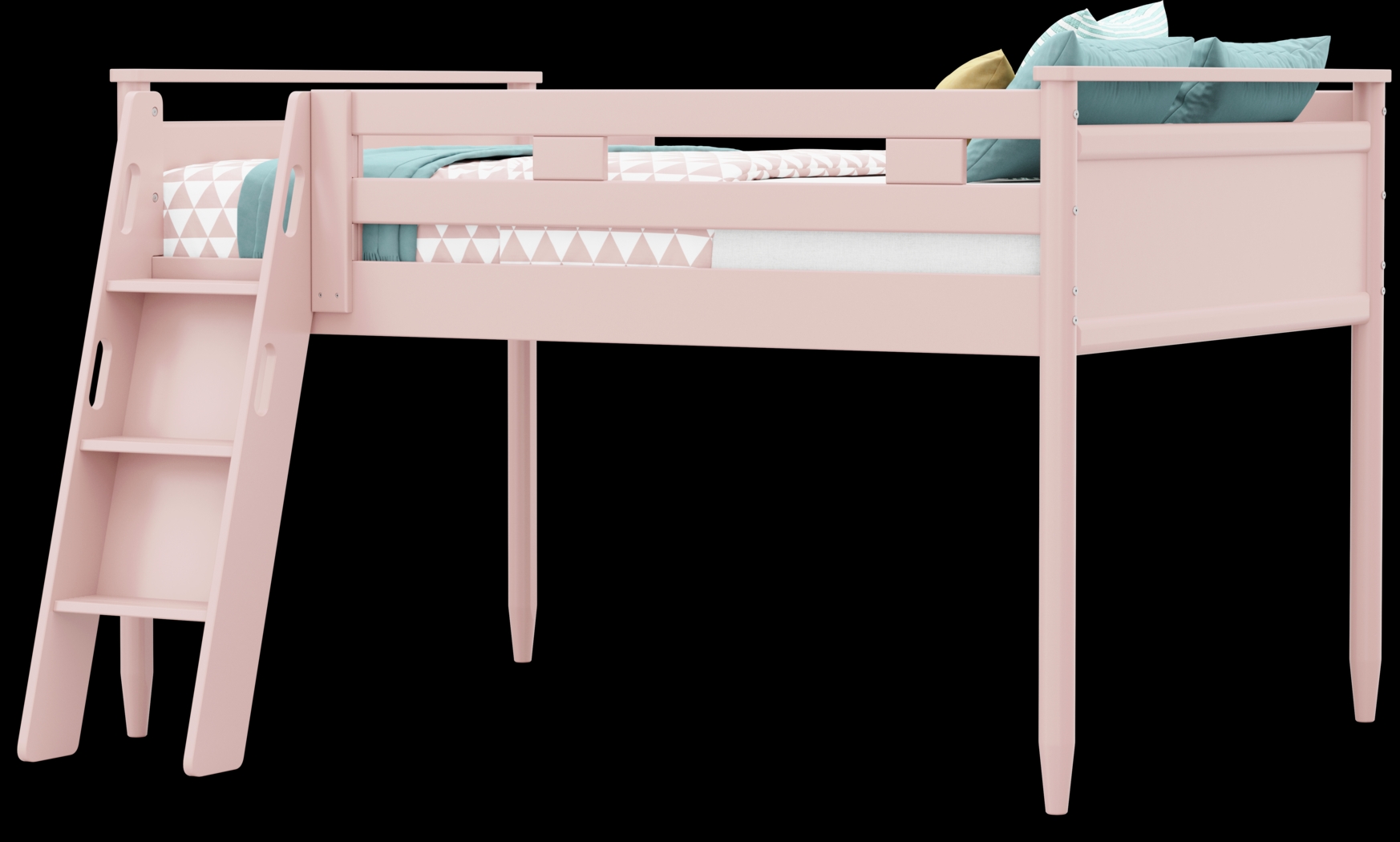 Kids Modern Colors Pink Full Loft - Thumbnail - Image 2