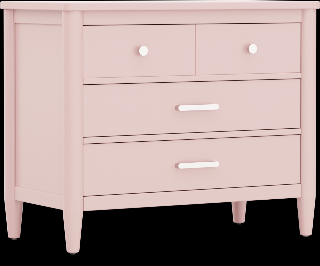 Kids Modern Colors Pink Loft Chest - Thumbnail - Image 2