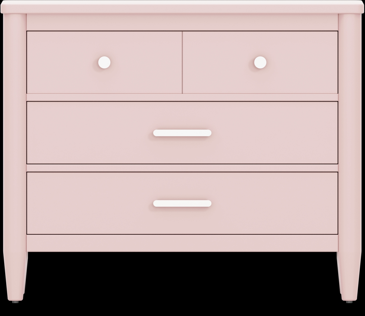 Kids Modern Colors Pink Loft Chest - Thumbnail - Image 1