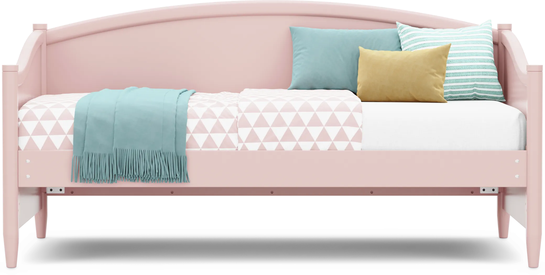 Kids Modern Colors Pink Twin Daybed - Thumbnail - Image 4