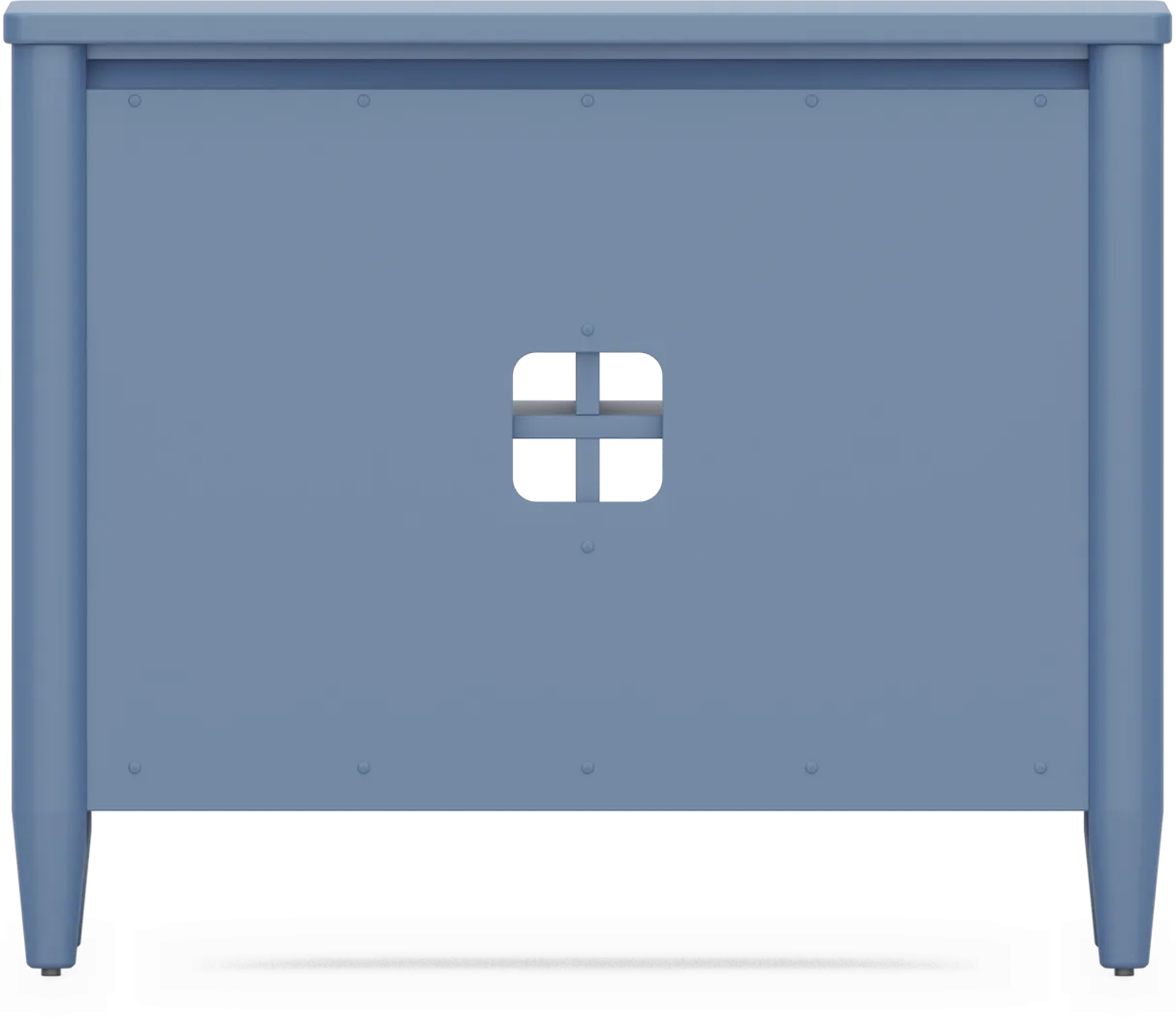 Kids Modern Colors Slate Blue 37" Bookcase - Thumbnail - Image 3