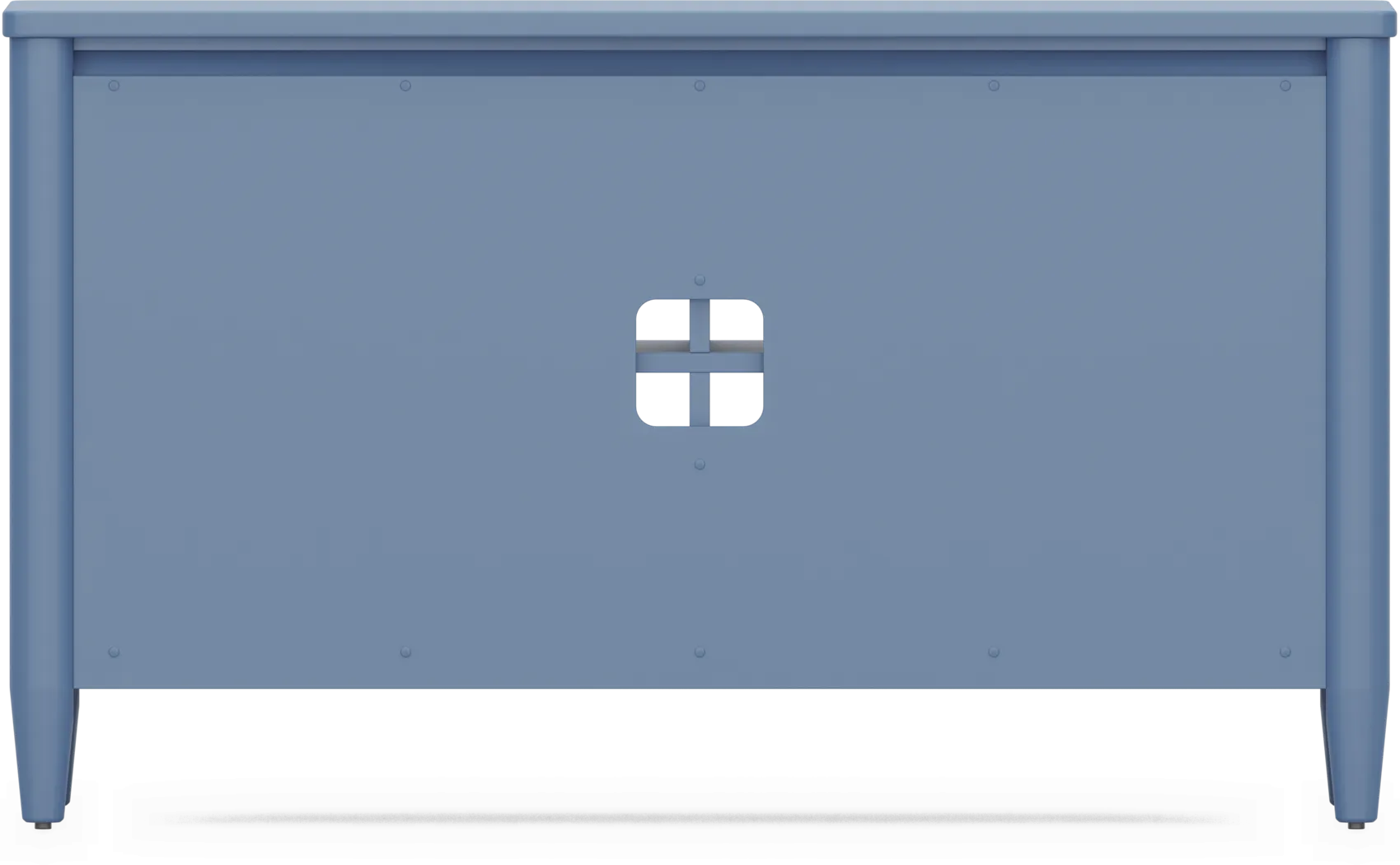 Kids Modern Colors Slate Blue 52" Bookcase - Thumbnail - Image 3