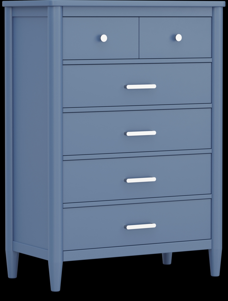 Kids Modern Colors Slate Blue Chest - Thumbnail - Image 2