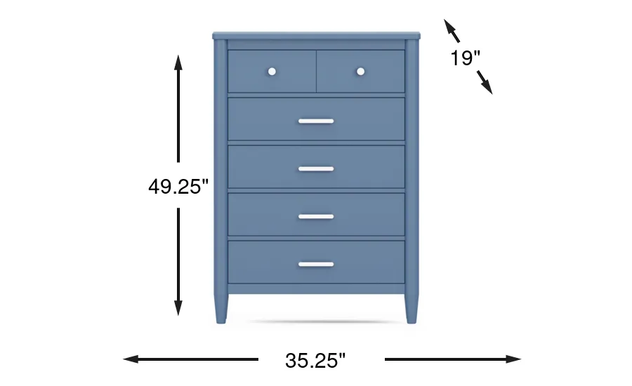 Dimension Image. Please refer to the Dimension Tab on this page for dimension details.
