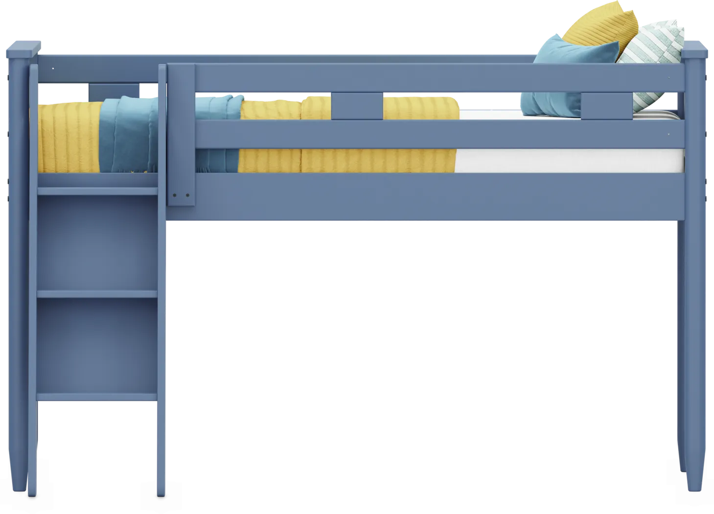 Kids Modern Colors Slate Blue Full Loft - Thumbnail - Image 2