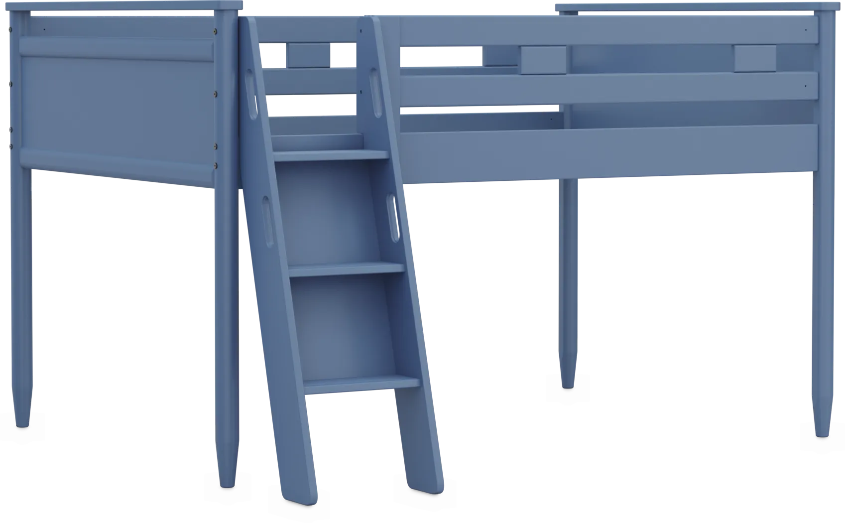 Kids Modern Colors Slate Blue Full Loft - Thumbnail - Image 4