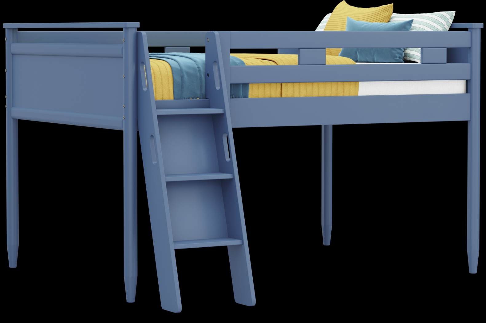 Kids Modern Colors Slate Blue Full Loft - Thumbnail - Image 1