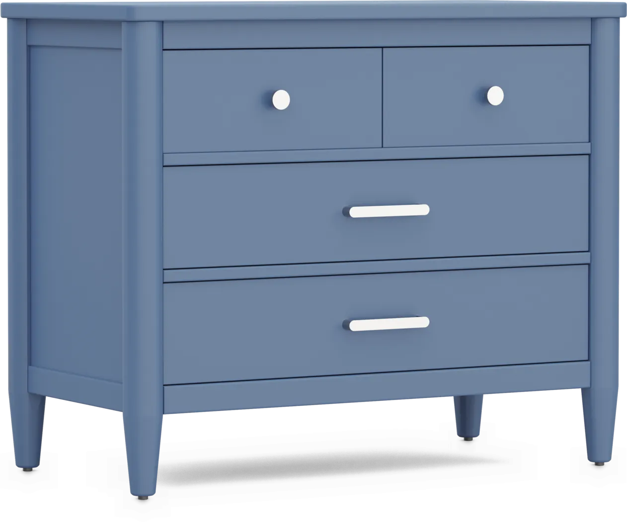 Kids Modern Colors Slate Blue Loft Chest - Thumbnail - Image 2