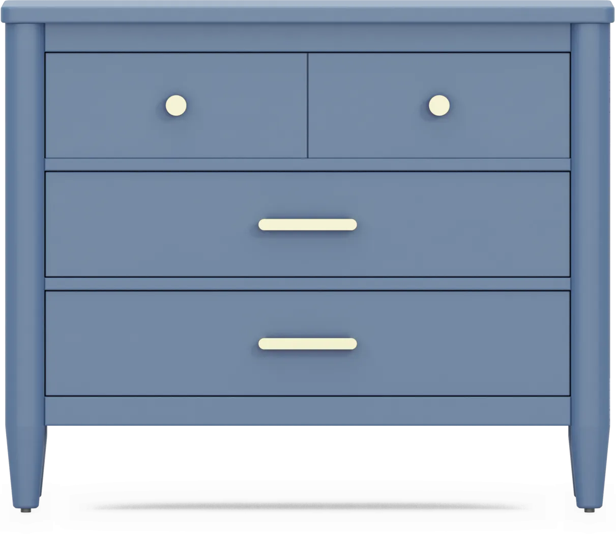 Kids Modern Colors Slate Blue Loft Chest - Thumbnail - Image 4