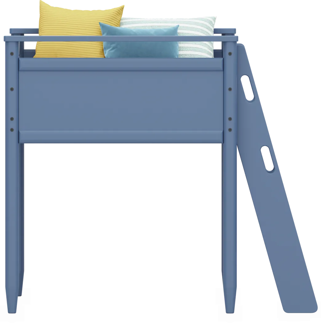 Kids Modern Colors Slate Blue Twin Loft - Thumbnail - Image 3