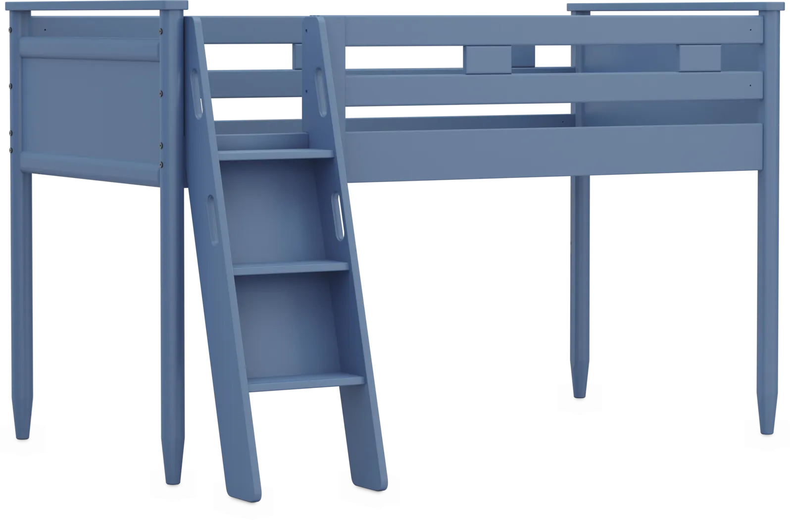 Kids Modern Colors Slate Blue Twin Loft - Thumbnail - Image 4