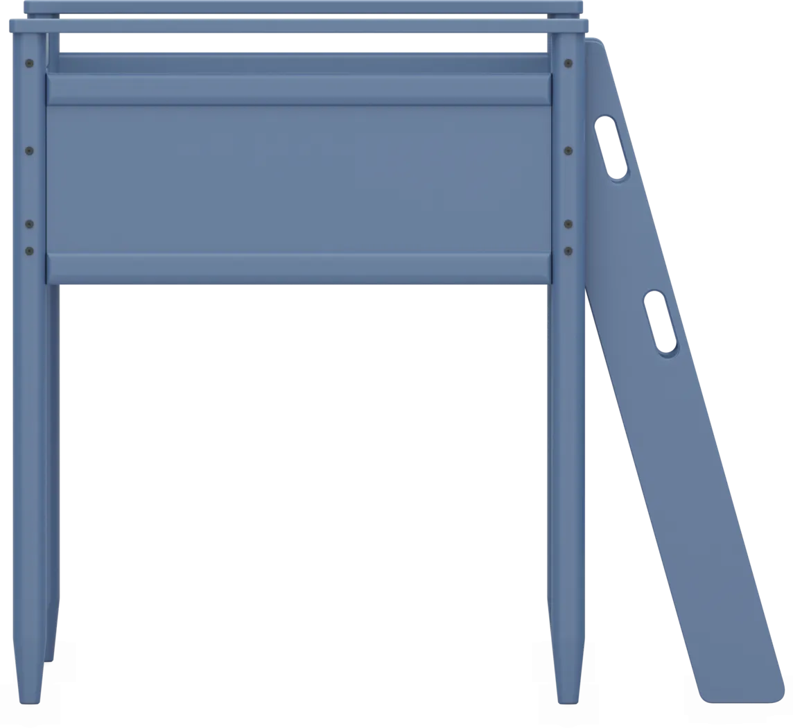 Kids Modern Colors Slate Blue Twin Loft - Image 6