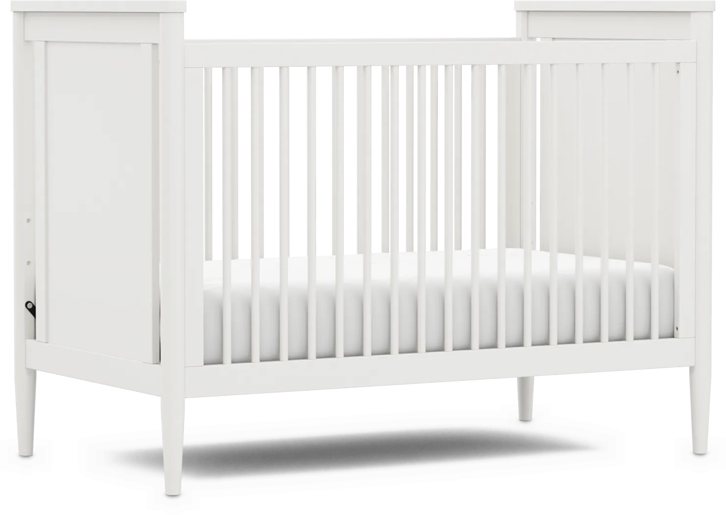 Kids Modern Colors White 3-in-1 Convertible Crib - Thumbnail - Image 1
