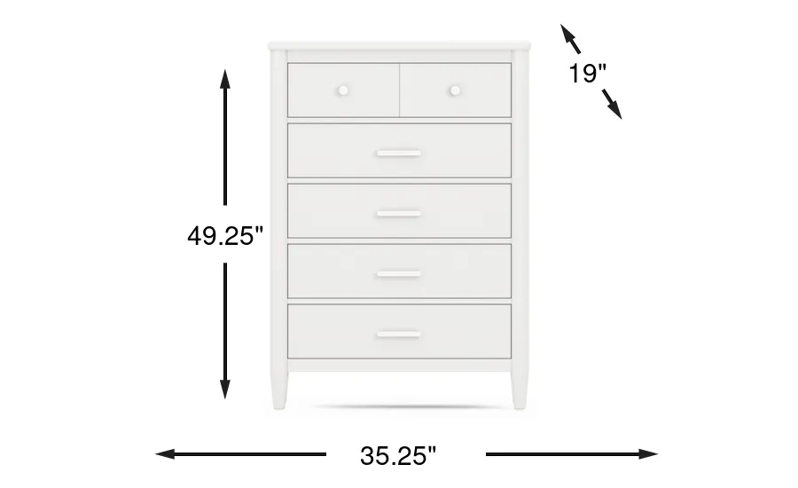 Dimension Image. Please refer to the Dimension Tab on this page for dimension details.