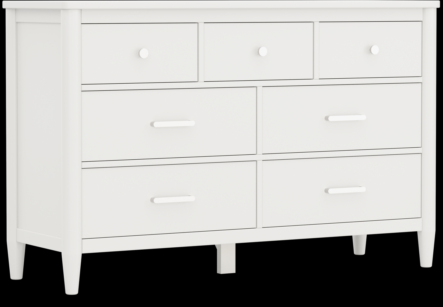 Kids Modern Colors White Twin XL Panel Bedroom - Thumbnail - Image 8