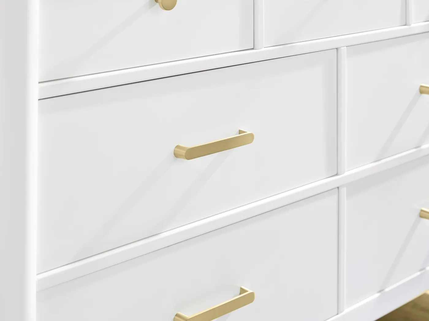 Kids Modern Colors White Dresser - Thumbnail - Image 4