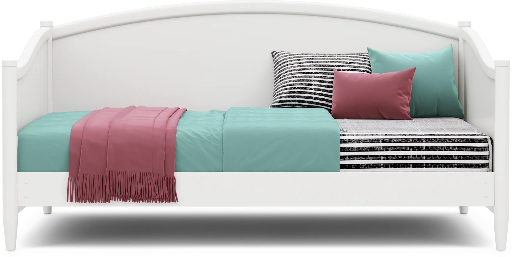 Kids Modern Colors White Full Daybed - Thumbnail - Image 2