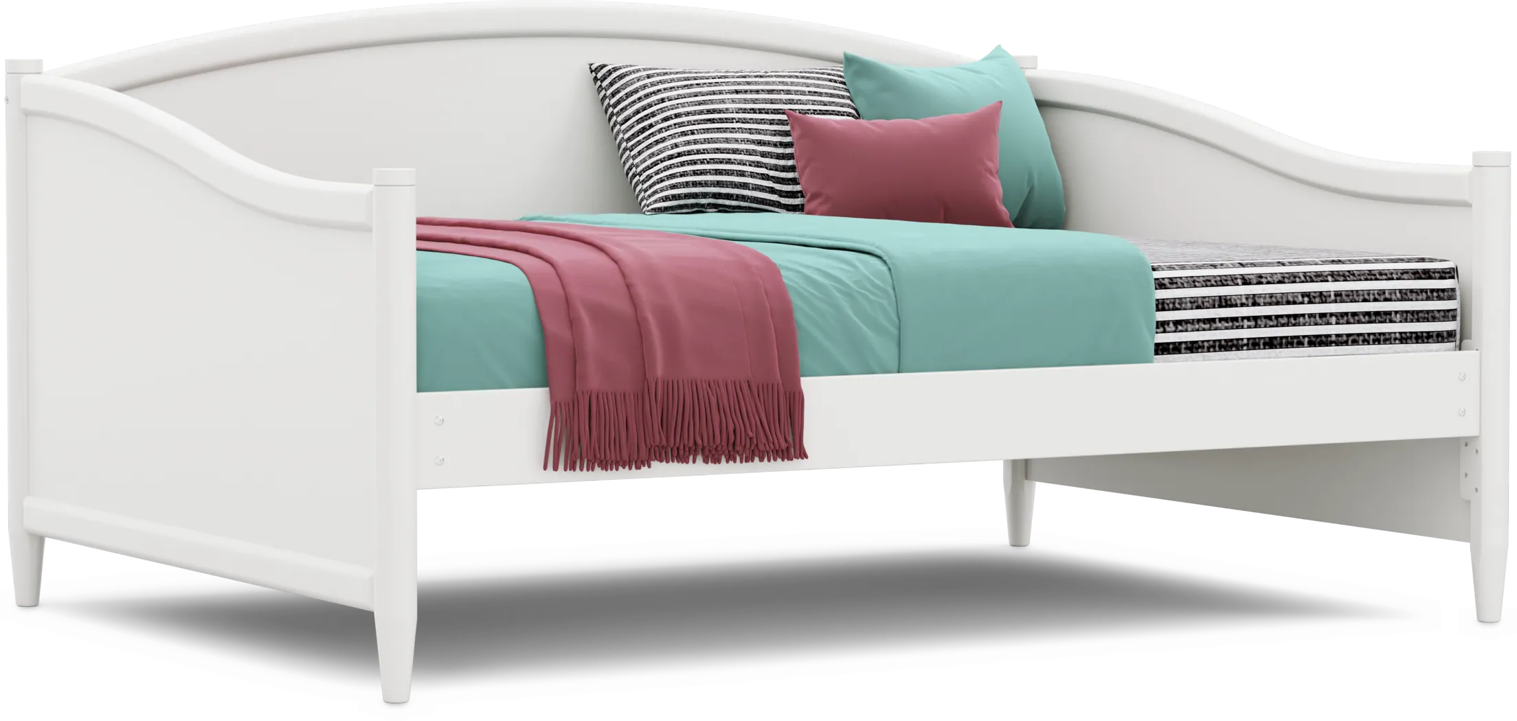 Kids Modern Colors White Full Daybed - Thumbnail - Image 3