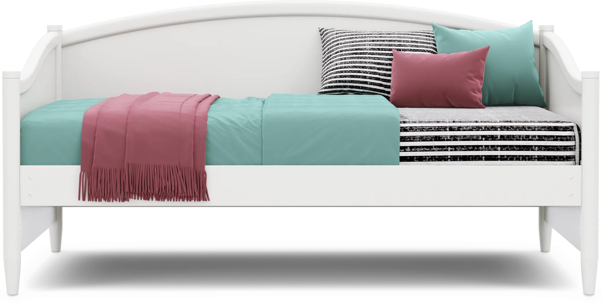 Kids Modern Colors White Full Daybed - Thumbnail - Image 4
