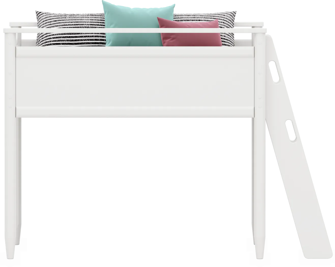 Kids Modern Colors White Full Loft - Thumbnail - Image 3