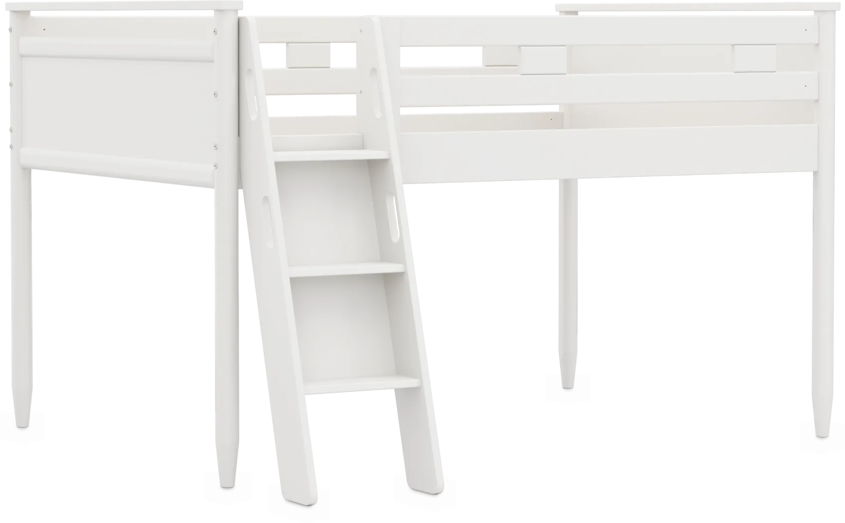 Kids Modern Colors White Full Loft - Thumbnail - Image 4
