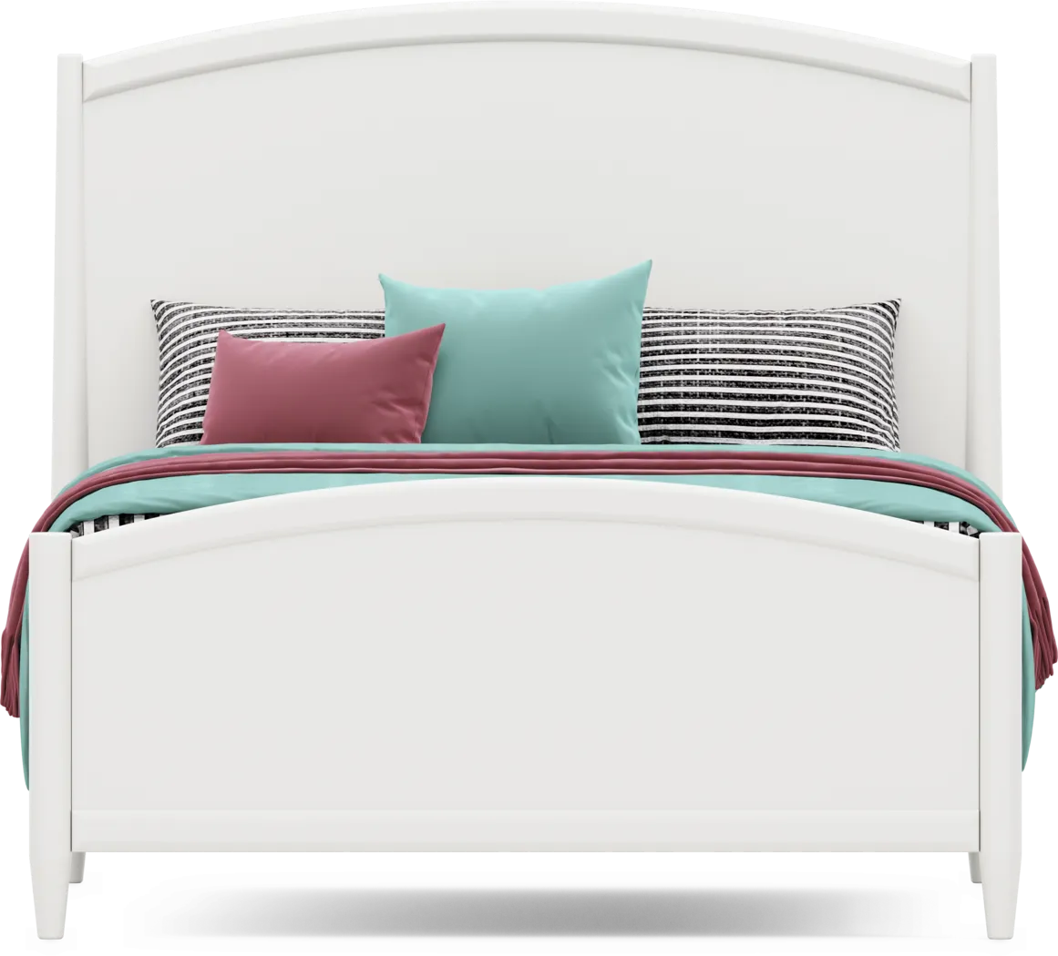 Kids Modern Colors White Full Panel Bedroom - Thumbnail - Image 3