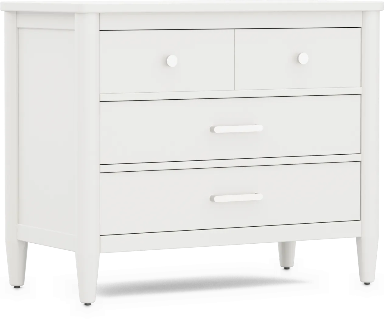 Kids Modern Colors White Loft Chest - Thumbnail - Image 2