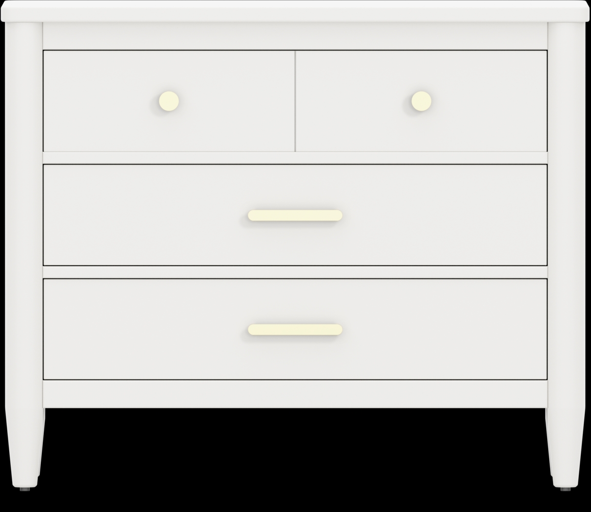 Kids Modern Colors White Loft Chest - Thumbnail - Image 4