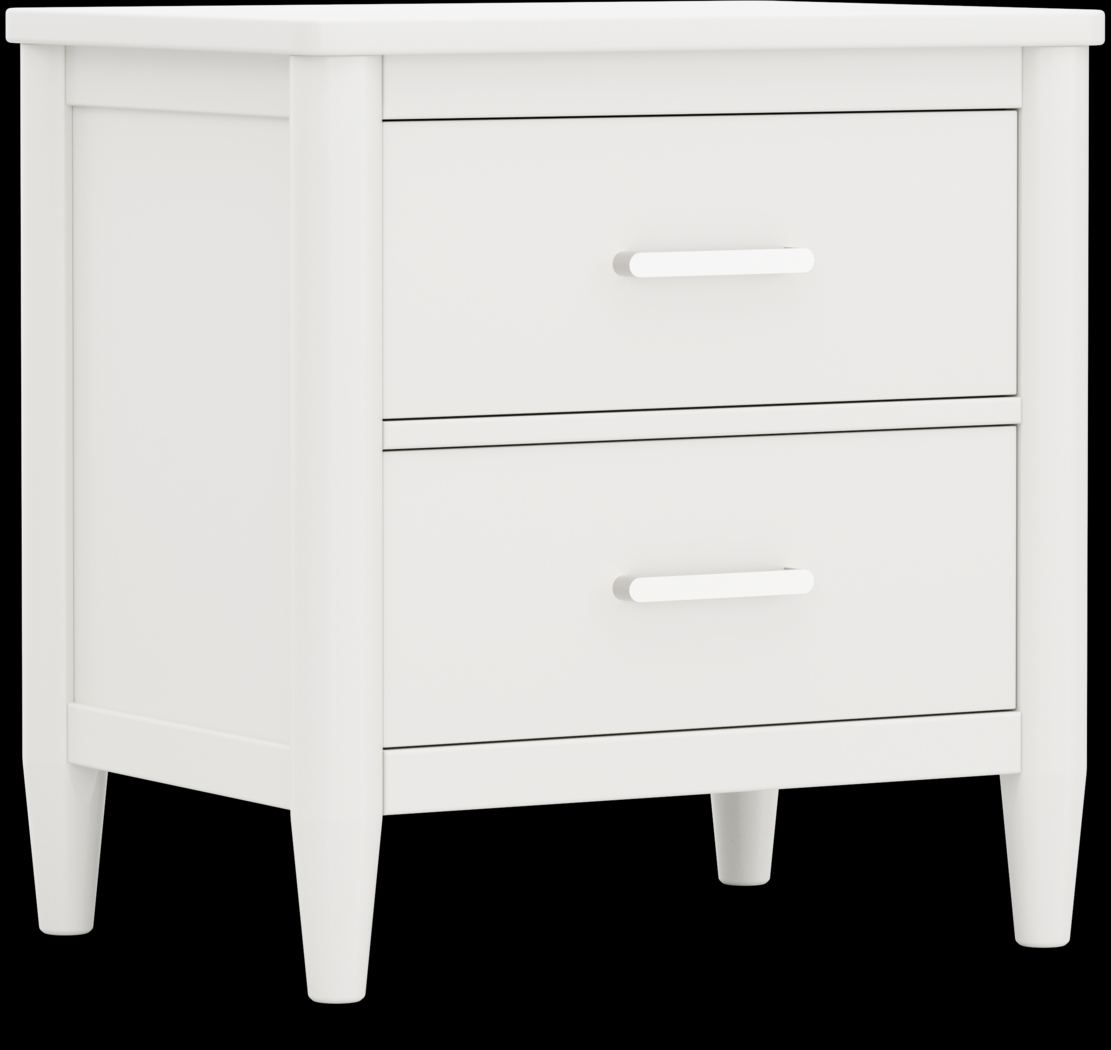 Kids Modern Colors White Nightstand - Thumbnail - Image 2