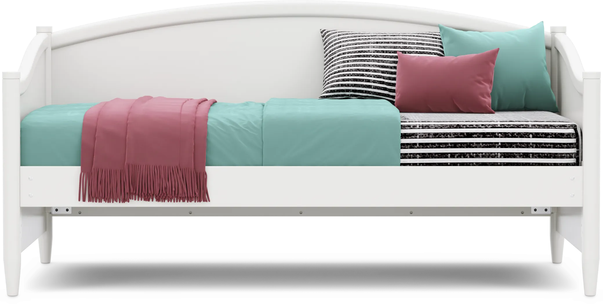 Kids Modern Colors White Twin Daybed - Thumbnail - Image 4