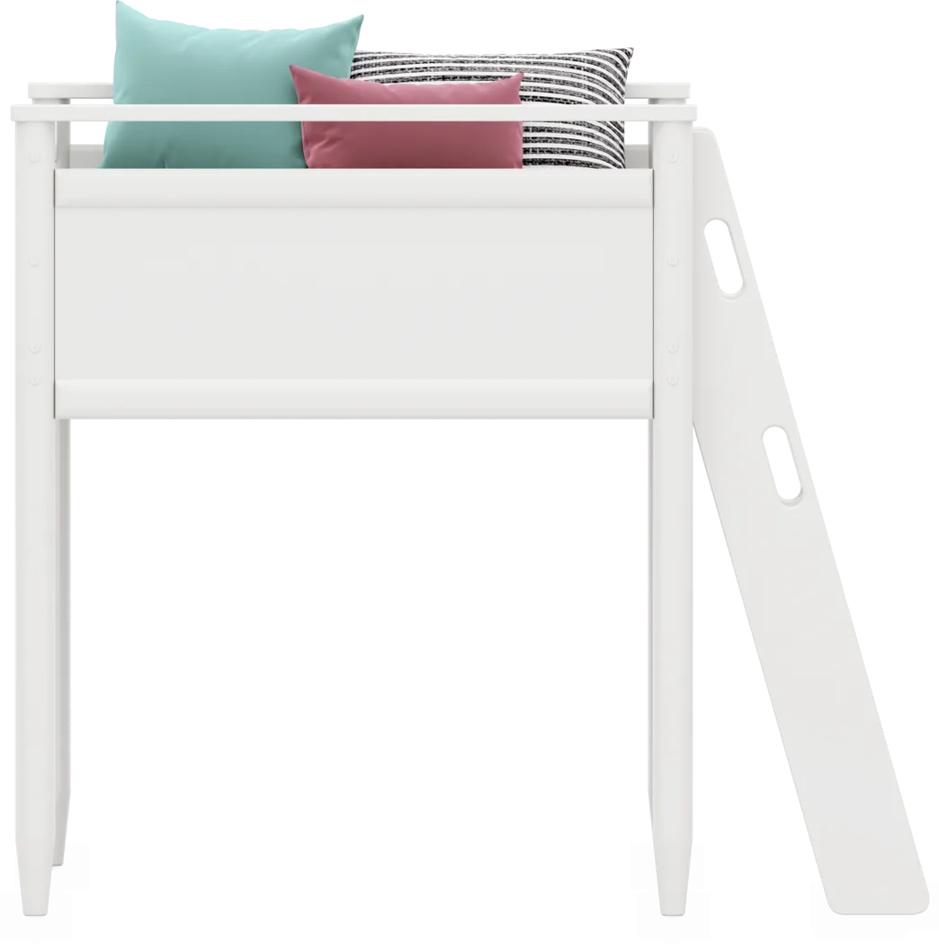Kids Modern Colors White Twin Loft - Thumbnail - Image 3