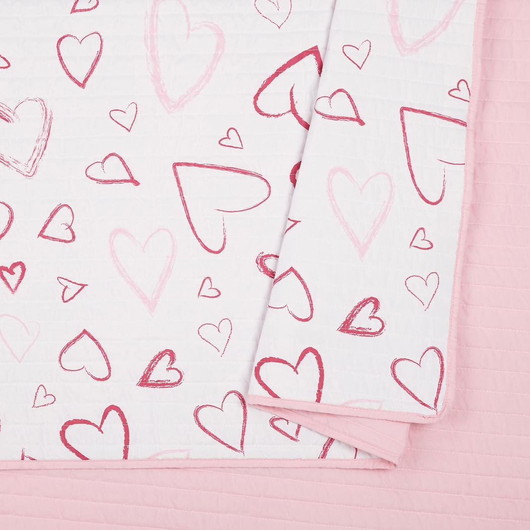 Kids Monfreya Pink Twin Quilt - Thumbnail - Image 3