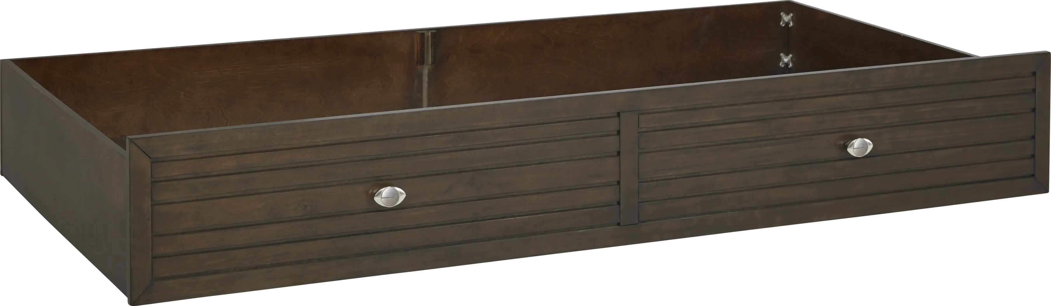 Kids Monroe Valley Brown Twin Storage Trundle - Thumbnail - Image 1