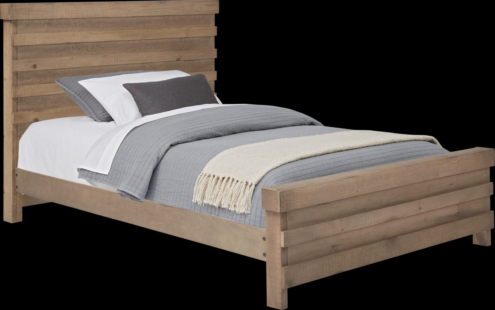 Kids Montana 2.0 Driftwood 5 Pc Full Panel Bedroom - Thumbnail - Image 2