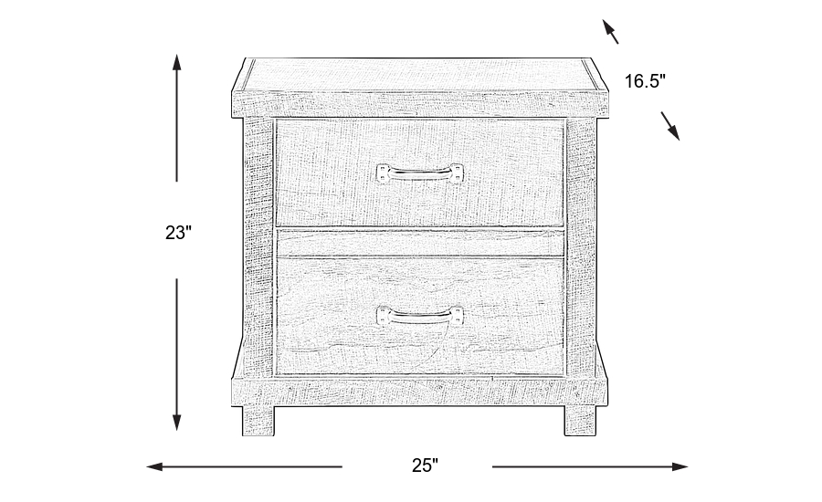 Dimension Image. Please refer to the Dimension Tab on this page for dimension details.