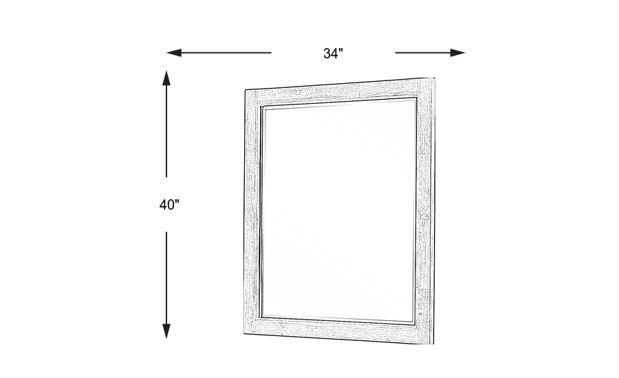 Dimension Image. Please refer to the Dimension Tab on this page for dimension details.
