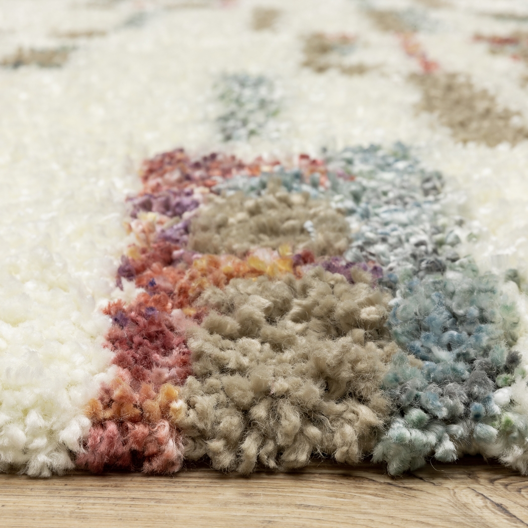 Kids Moroccan Maze Multi 5'3 x 7'6 Rug - Thumbnail - Image 5