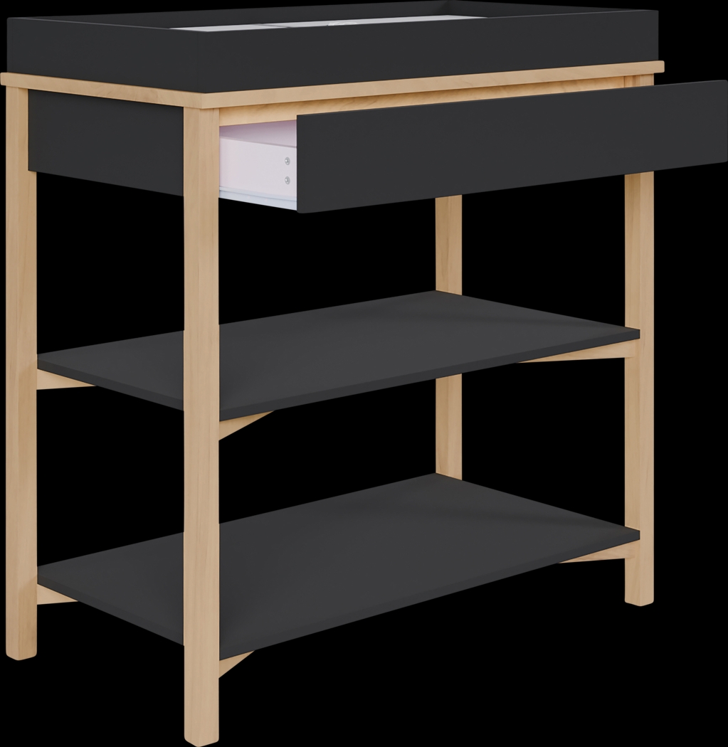 Kids Mosar Black Changing Table - Thumbnail - Image 4