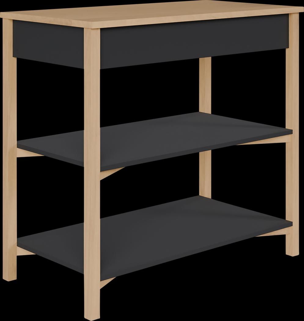 Kids Mosar Black Changing Table - Thumbnail - Image 1