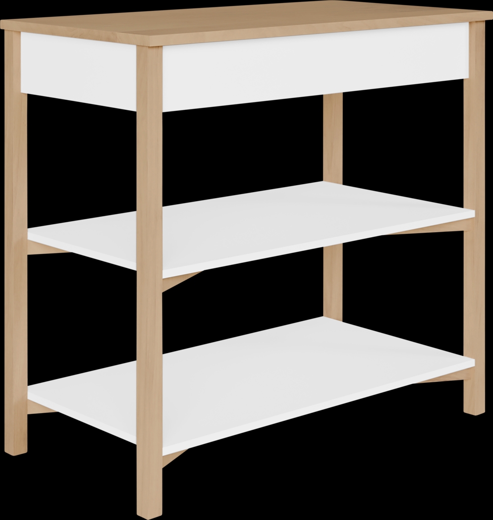 Kids Mosar White Changing Table - Thumbnail - Image 1